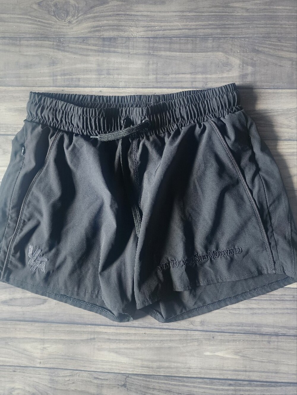 YoungLA Black Athletic Training Shorts